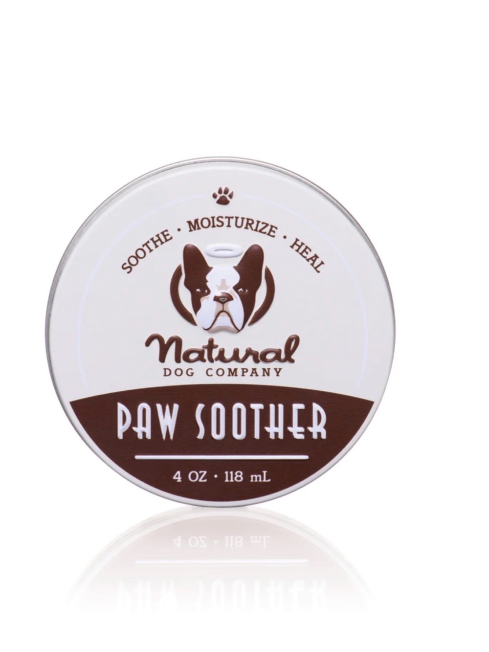 NWT Natural Dog Co. Paw Soother Balm LF 4 oz tin